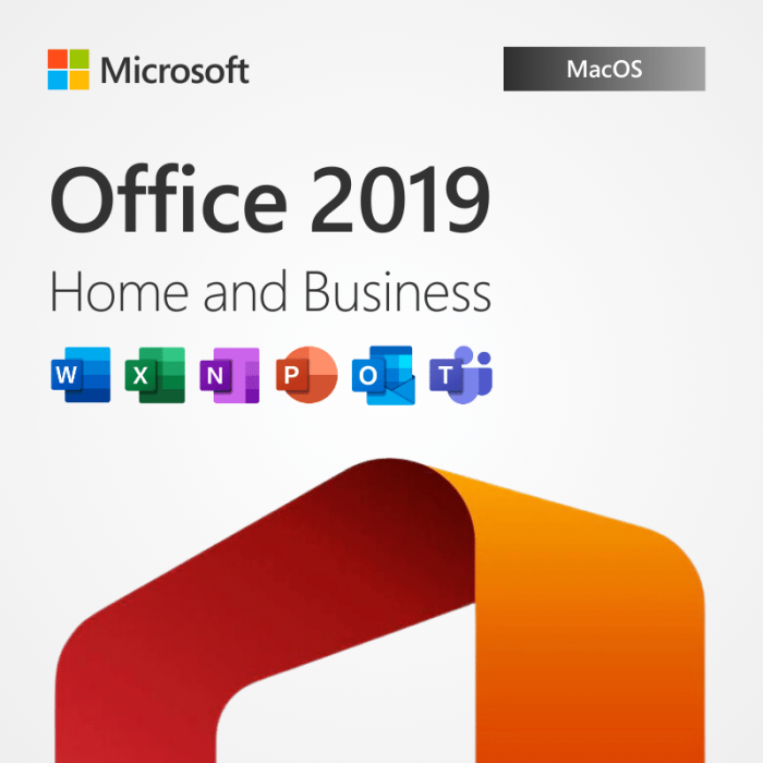 Office 2019 Home and Business Lifetime License Key For MAC