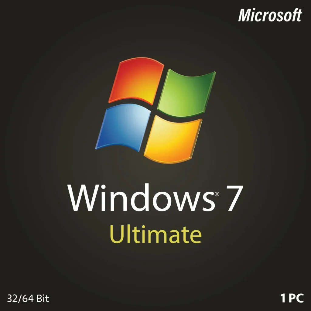 Microsoft Windows 7 Ultimate Product Key | Lifetime Activation (1PC)