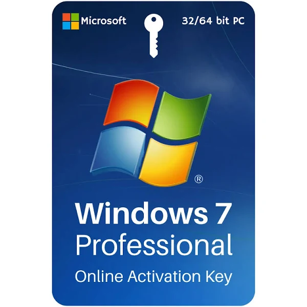 Microsoft Windows 7 Professional Key Activation 32/64-bit